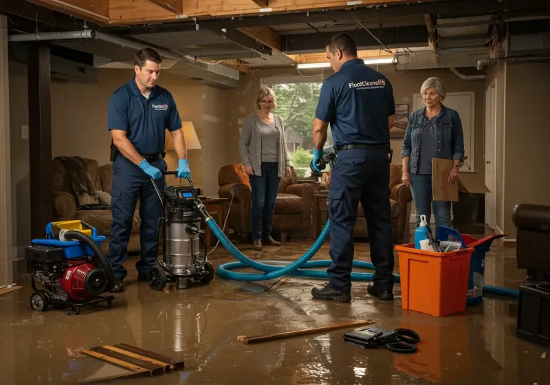 Basement Water Extraction and Removal Techniques process in Graham, TX