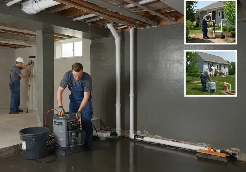 Basement Waterproofing and Flood Prevention process in Graham, TX